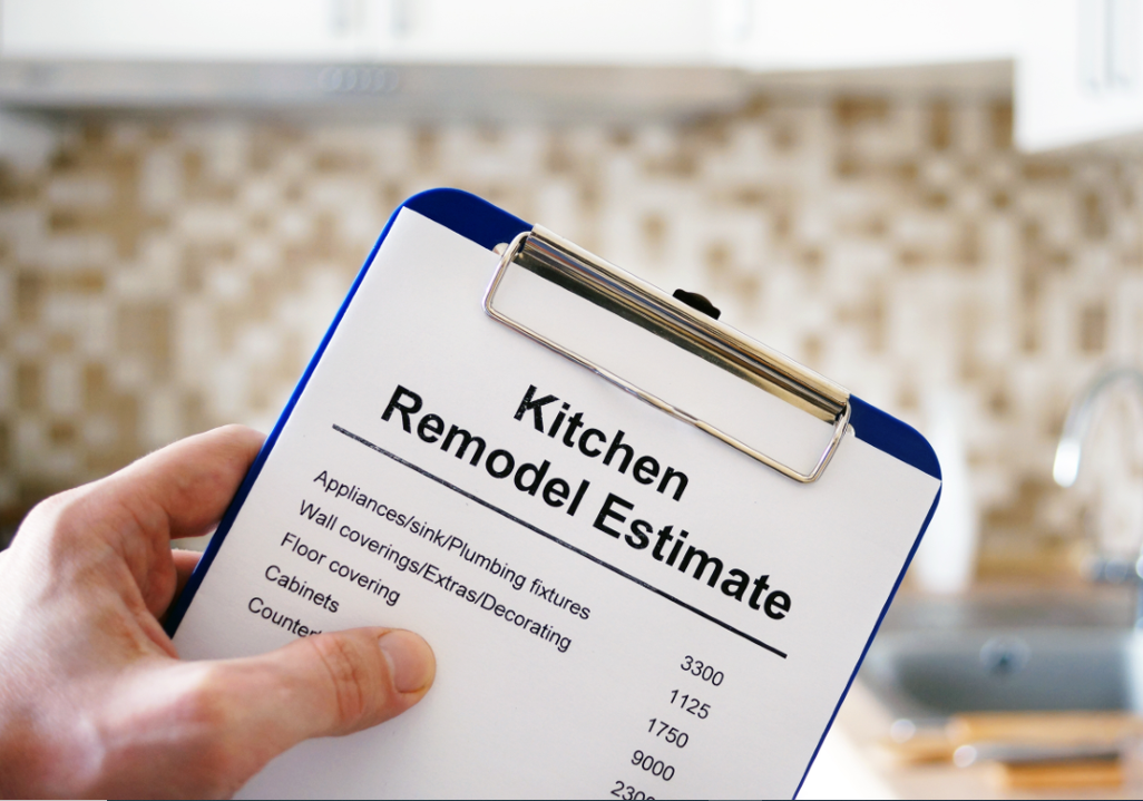 Kitchen remodeling estimate